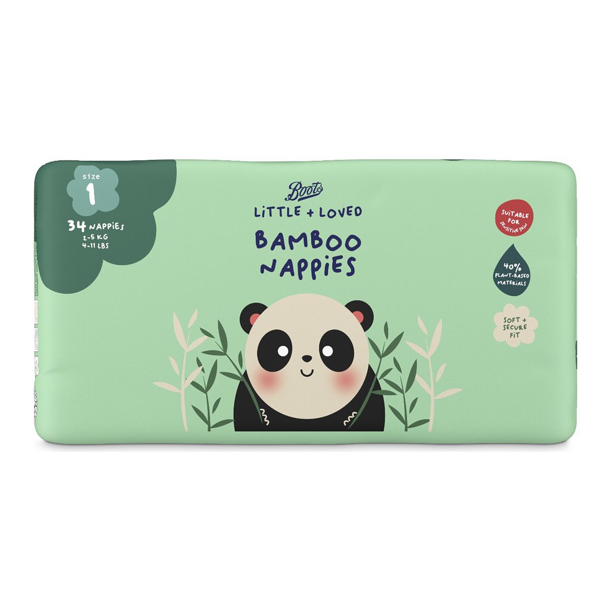   Baby   Little + Loved Bamboo Nappies Size 1 34 2Kg-5Kg