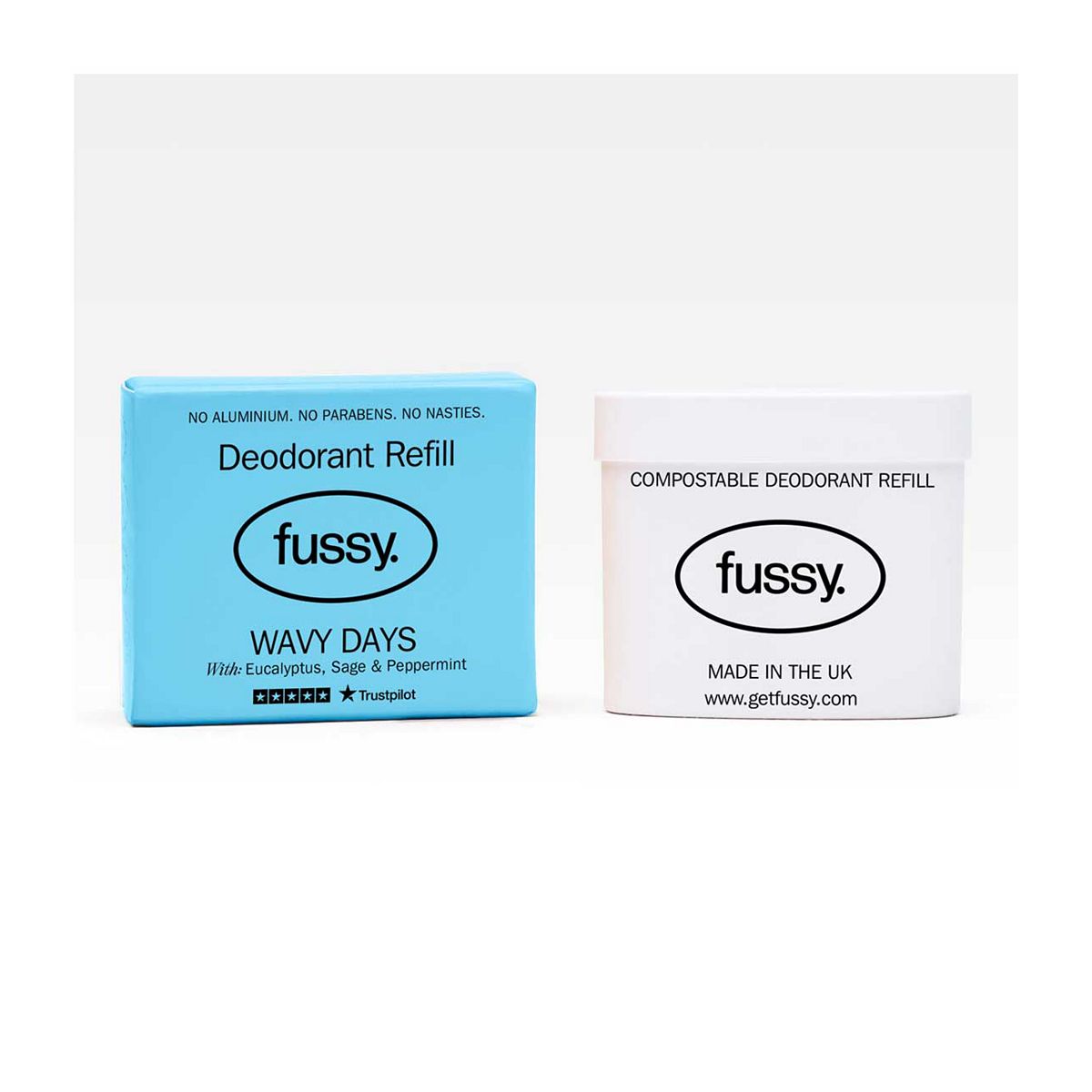 Fussy Deodorant Refill Wavy Days 40G