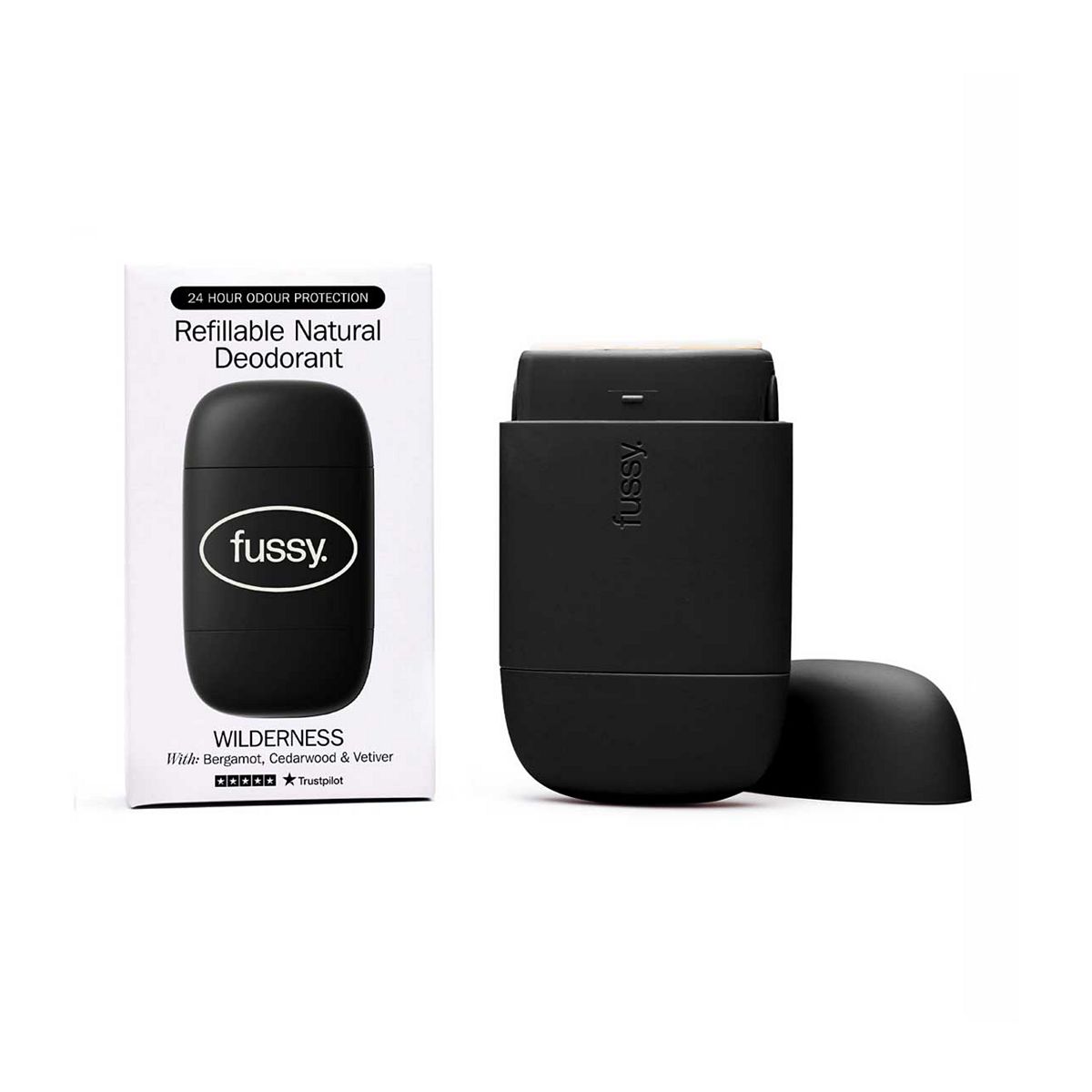 Fussy Refillable Deodorant Wilderness 40G