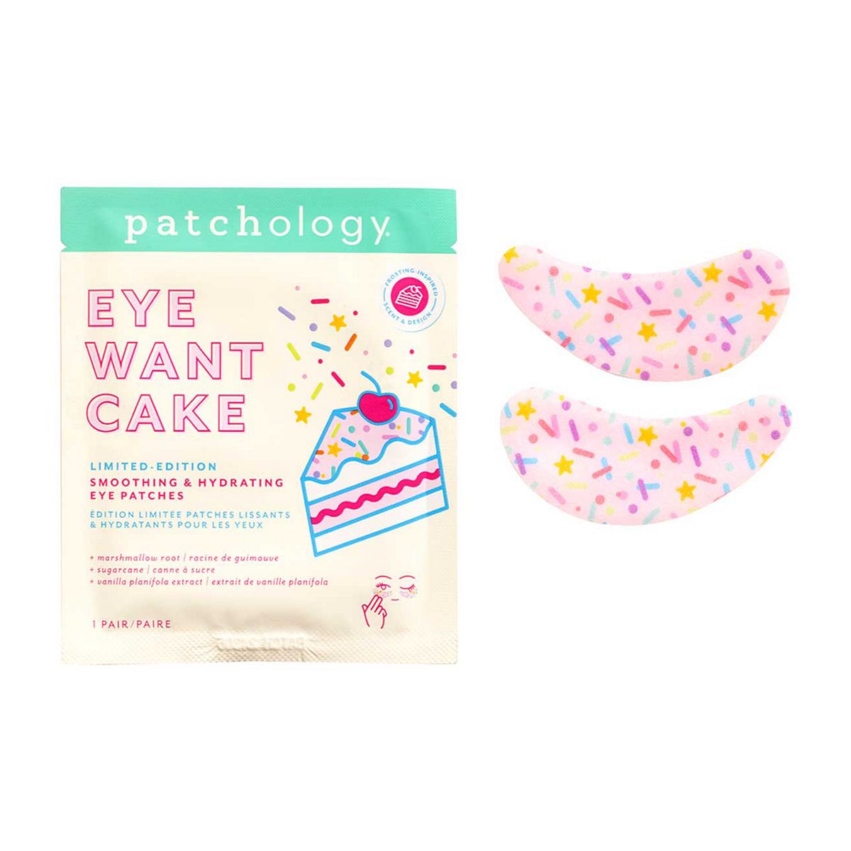 Patchology Eye Want Cake Limited Edition Smoothing & Hydrating Patch