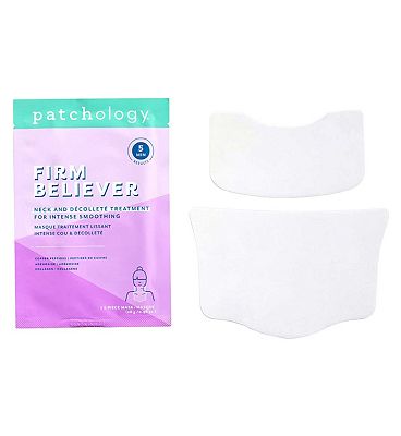 Patchology Firm Believer Neck & Decollete Treatment For Intense Smoothing Hydrogel Mask 2S