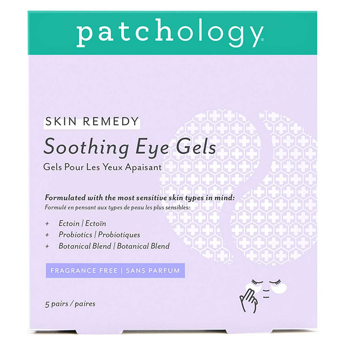 Patchology Skin Remedy Soothing Eye Gels 5S