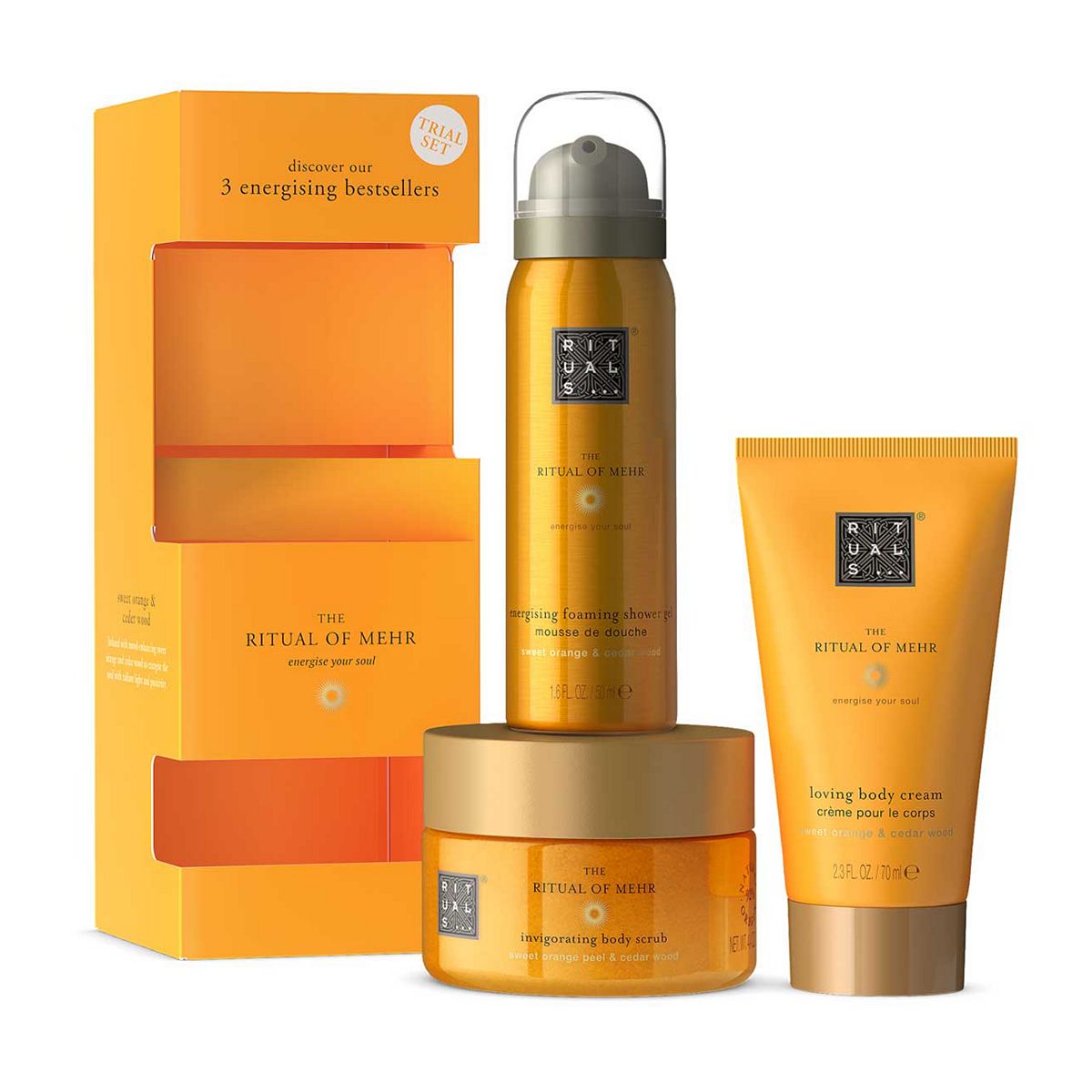 Rituals The Ritual Of Mehr Sweet Orange & Cedar Wood Trial Set
