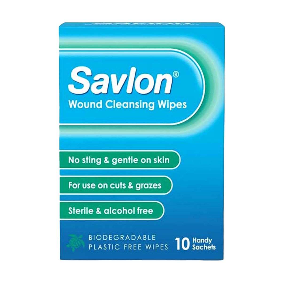 Savlon Wound Cleansing Wipes - 10 Sachets
