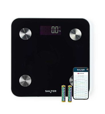 Salter Black Bluetooth Smart Scale