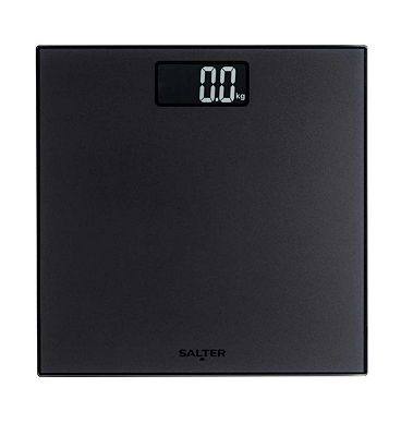 Salter Frosted Matte Black Electronic Scale