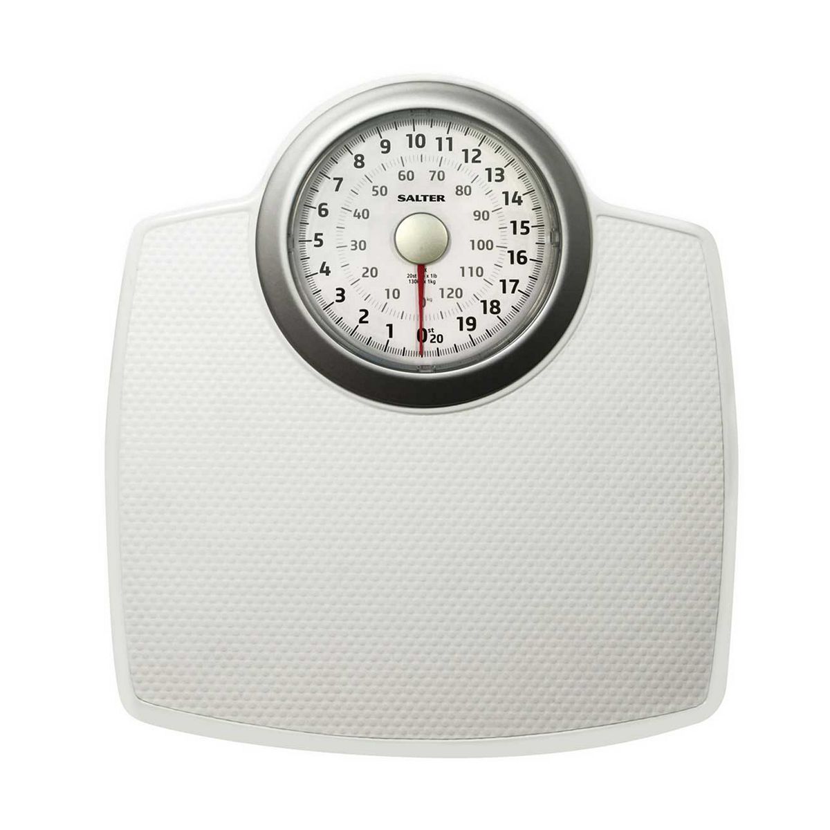Salter White Classic Large Dial Scale