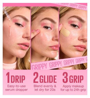 Maybelline New York, The Grippy Serum Makeup Primer, up-to 24H grip, 30ml (5)