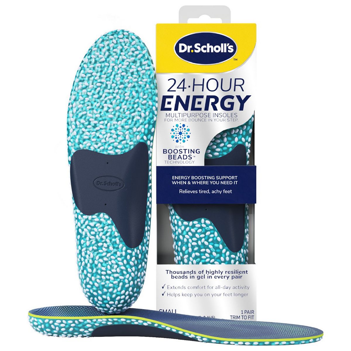 Scholl Dr. 'S 24 Hour Energy Insoles - Small