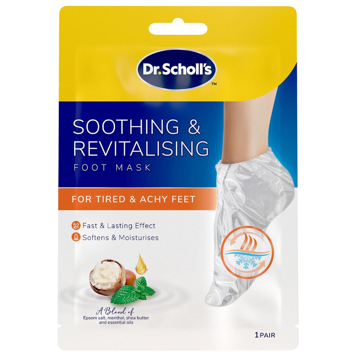Scholl Dr. 'S Soothing & Revitalising Foot Mask