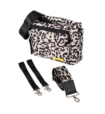 Bababing Joey Crossbody Organizer - Leopard Design