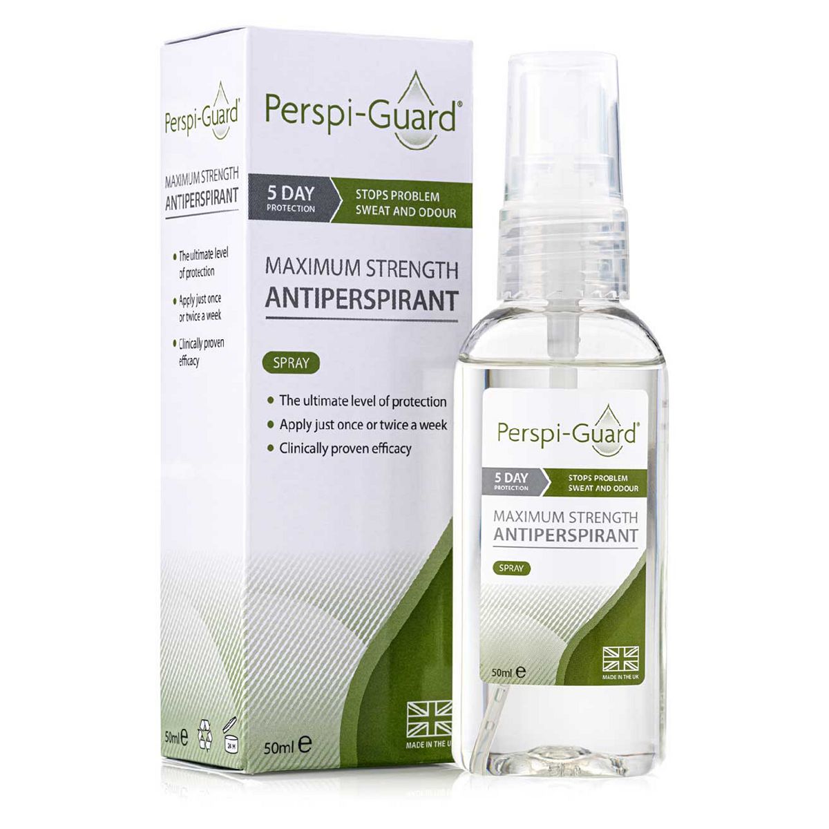 Perspi Guard Perspi-Guard Maximum Strength Antiperspirant Spray 50Ml