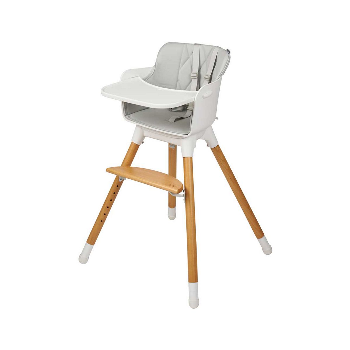 Bababing Una Highchair With Seat Pad And Feeding Tray