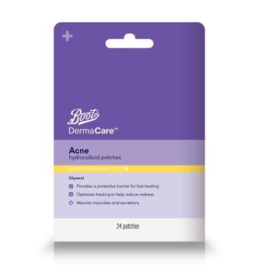 Boots Dermacare Acne Hydrocolloid Patches 24s Boots