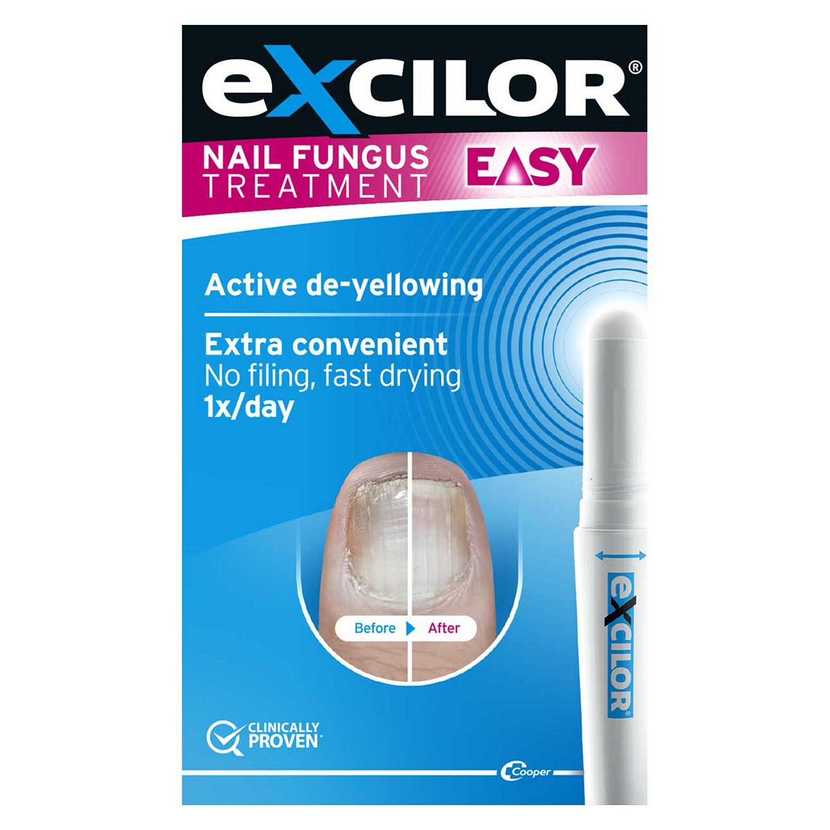 Excilor Nail Fungus Treatment Easy Pen 4Ml