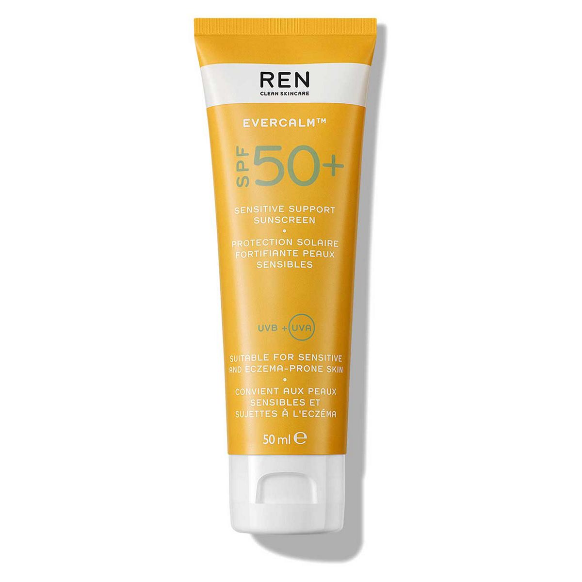 Ren Clean Skincare Evercalm Sensitive Support Sunscreen Spf50+ 50Ml