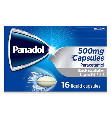 Panadol 500mg Capsules - 16 Liquid Capsules
