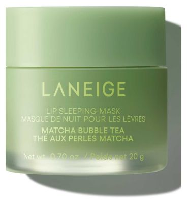 Laneige Lip Sleeping Mask Matcha Bubble Tea 20g (8)