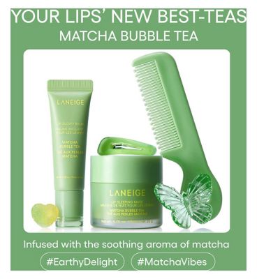 Laneige Lip Sleeping Mask Matcha Bubble Tea 20g (28)