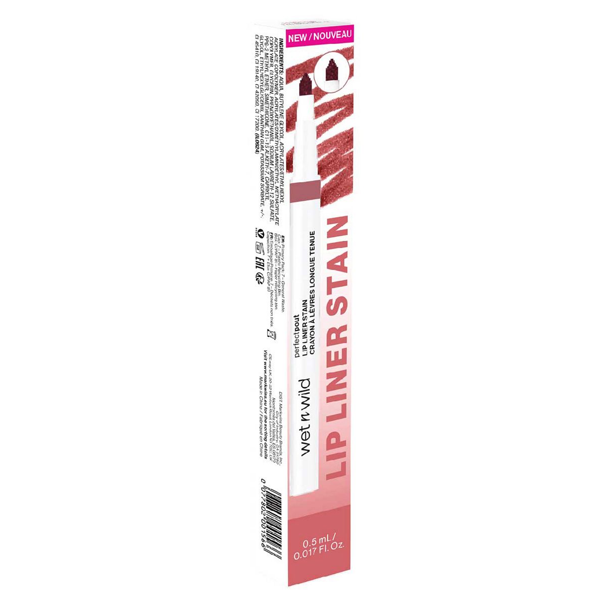 Wet N Wild Perfect Pout Lip Liner Stain I'm Blushing 0.5ml