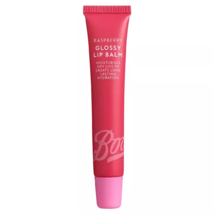 Boots Glossy Lip Balm Raspberry 15g