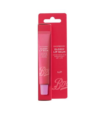 Boots Glossy Lip Balm Raspberry 15g (3)