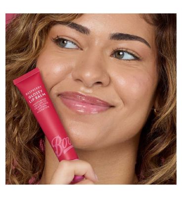 Boots Glossy Lip Balm Raspberry 15g (4)