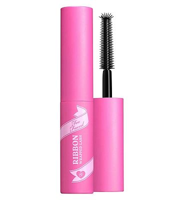 Too Faced Ribbon Wrapped Lash Extreme Length Tubing Mascara Black Travel Size 4.7ml