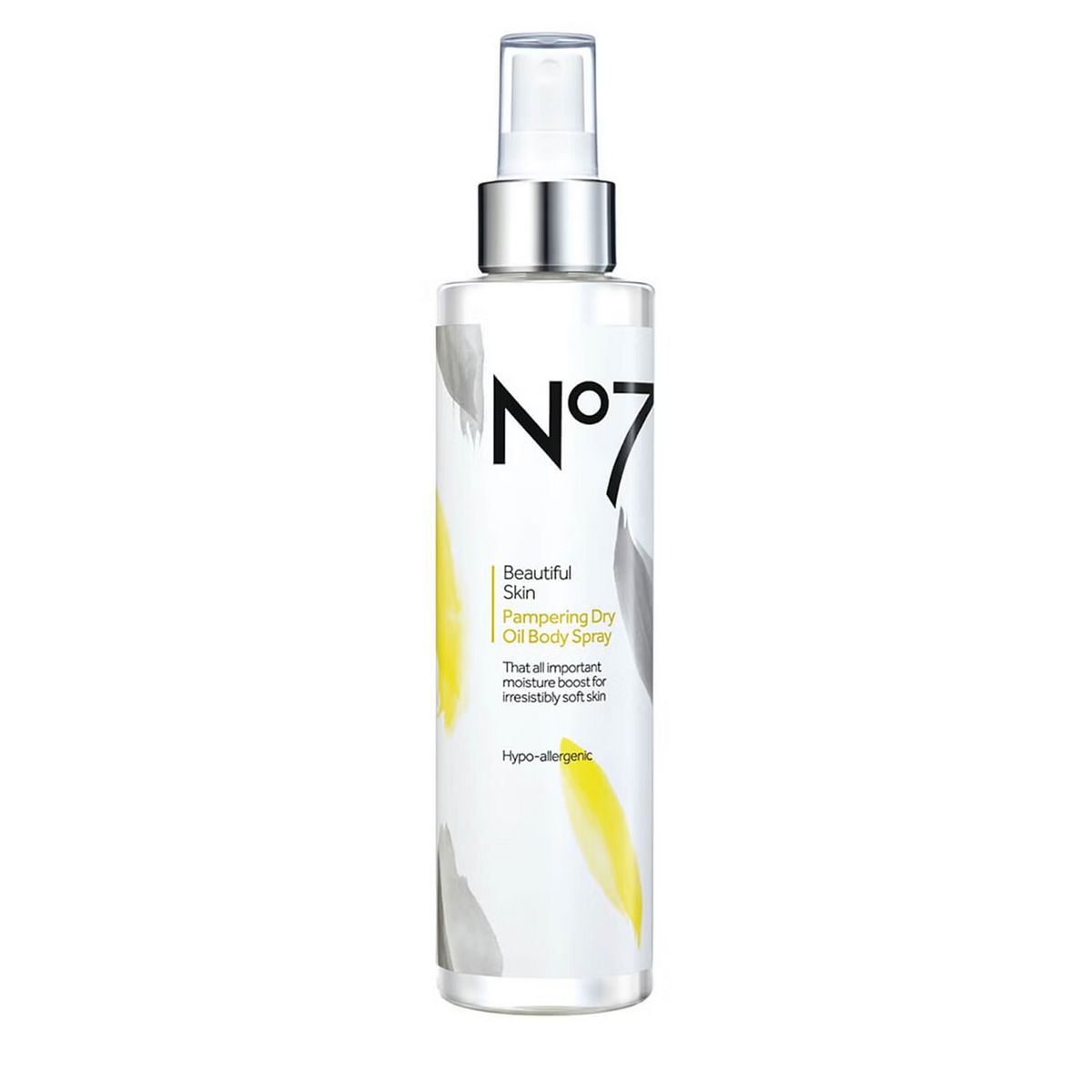No7 Beautiful Skin Pampering Dry Oil Body Spray200 ml, 200ml