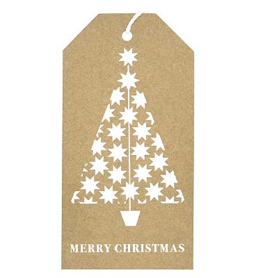 Boots Kraft Tree Tags 6s