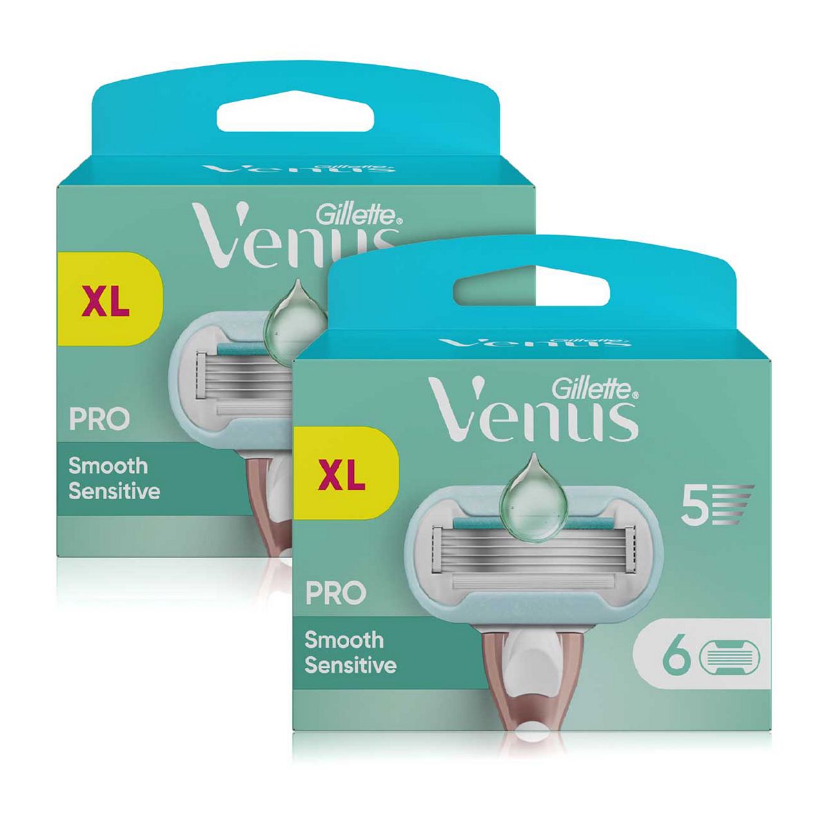 Gillette Venus Deluxe Sensitive Women's Razor Blades X12