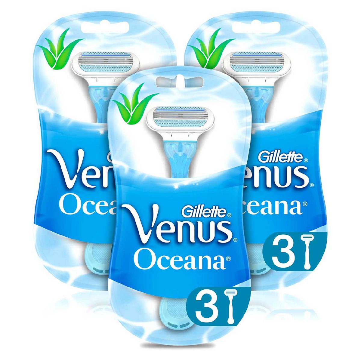 Gillette Venus Oceana Disposable Women Razors X9