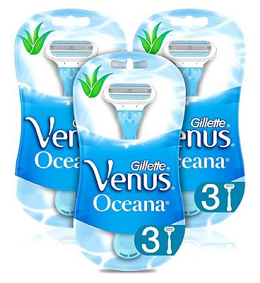 Venus Oceana Disposable Women Razors x9