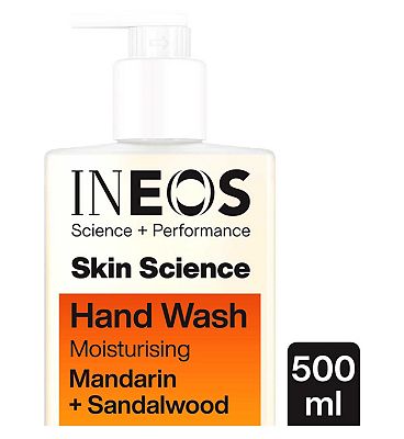 Ineos Skin Science Mandarin + Sandalwood Hand Wash 500ml