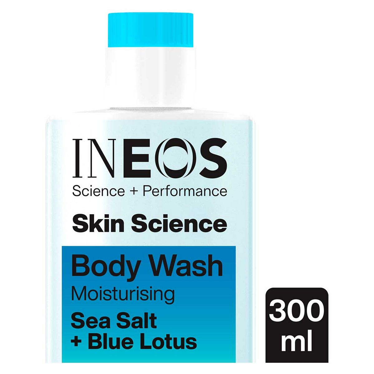 Ineos Skin Science Sea Salt + Blue Lotus Body Wash 300ml