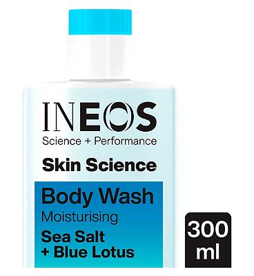 Ineos Skin Science Sea Salt + Blue Lotus Body Wash 300ml