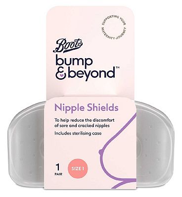 Boots Bump & Beyond Nipple Shields size 1