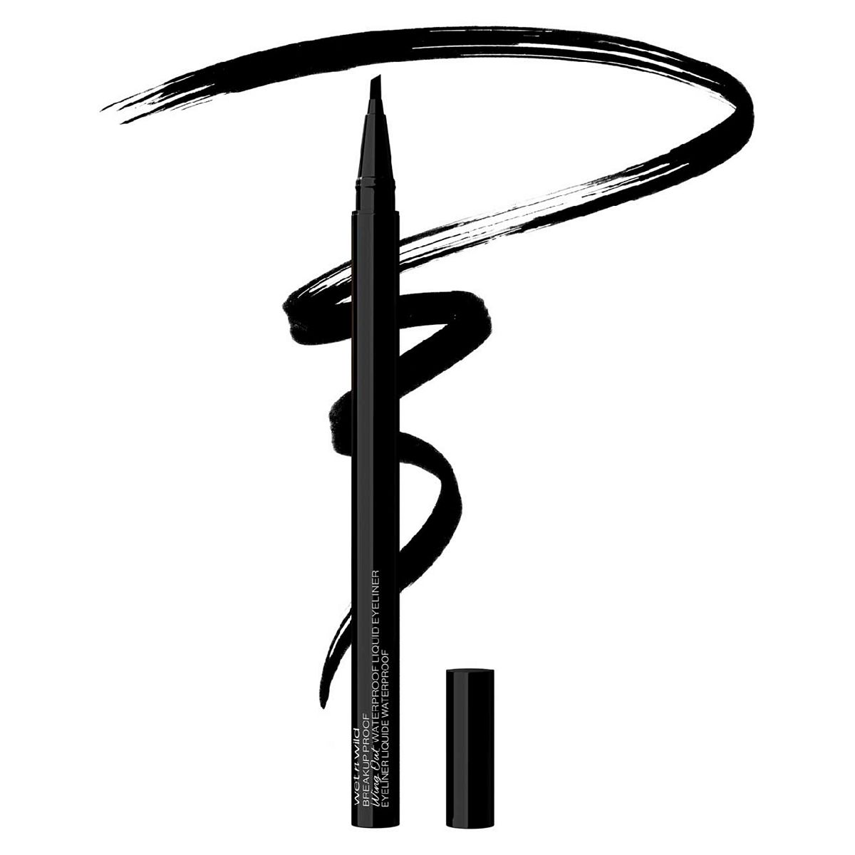 Wet N Wild Breakup Proof Wing Out Waterproof Liquid Eyeliner Ultra Black 0.9ml