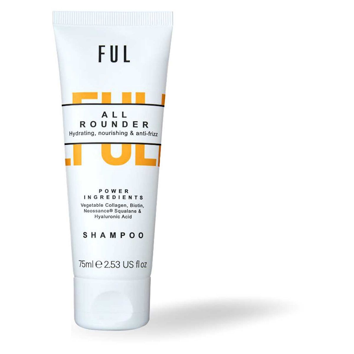 FUL All-Rounder Shampoo Mini 75Ml – Sulphate-Free Cleanser For Dry, Damaged & Frizzy Hair