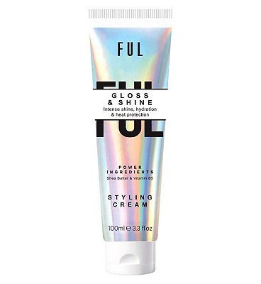 Click to view product details and reviews for Ful Gloss And Shine Styling Cream 100ml Lightweight Anti Frizz Heat Protection Hydration Radiant Shine.