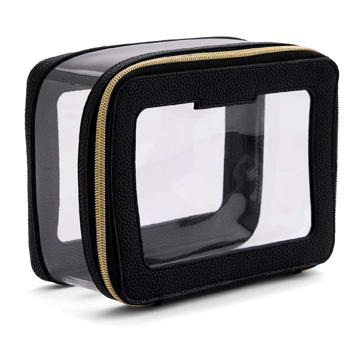   Black Transparent Bag Multicolor