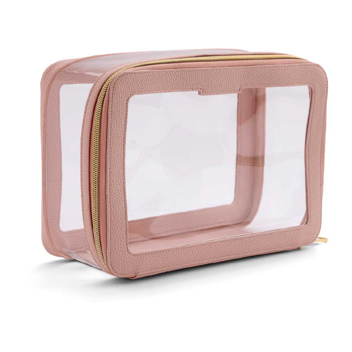   Pink Transparent Bag Multicolor