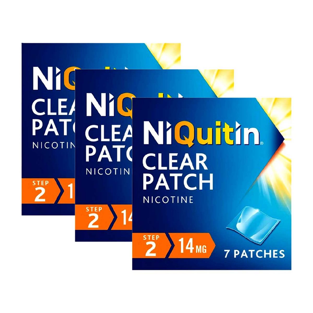 Niquitin Bundle Clear Patch 14Mg - Step 2 21 Patches