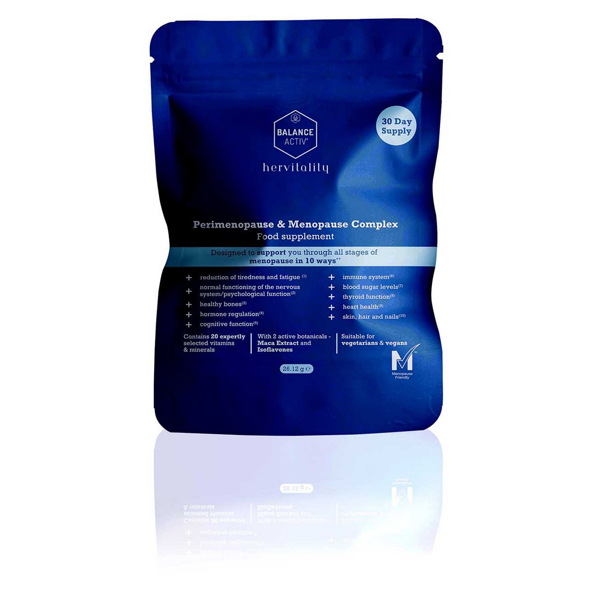 Balance Activ Hervitality Menopause Supplements Capsules 30S