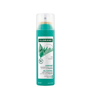 Klorane Oil Control Dry Shampoo with Nettle & Vitamin E 150ml