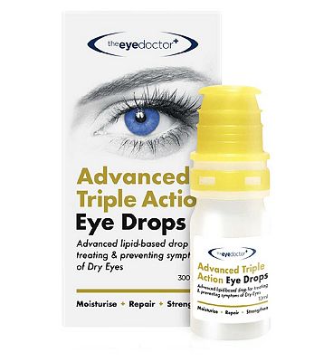 The Eye Doctor Advanced Triple Action Dry Eye Drops 10ml