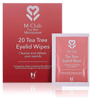 Click to view product details and reviews for M Club Tea Tree Eyelid Wipes X20.