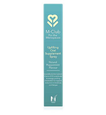 M-Club Vitamin B12 Uplifting Energy Oral Supplement Spray - 30 Day Supply 14ml