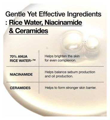 Anua Rice 70 Glow Milky Toner 250ml (21)