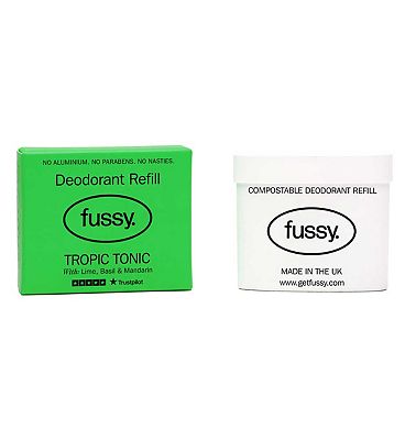 Fussy Natural Deodorant Refill Tropic Tonic 40g
